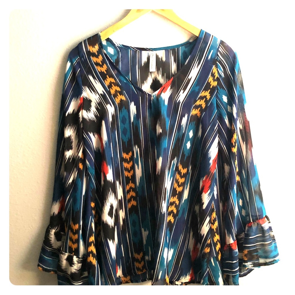 See through layering top